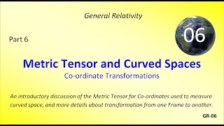 The Metric Tensor and Curved Spaces  (Transformations from one Frame to Another)