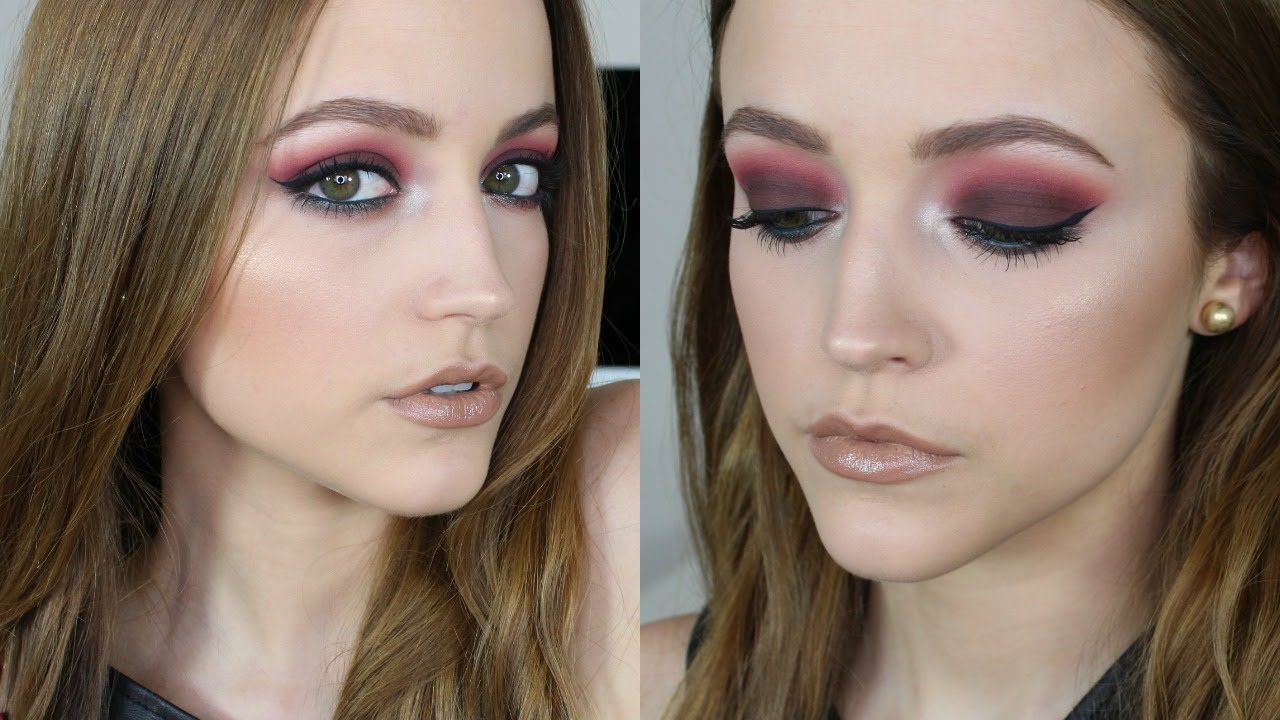 Red Teal Makeup Tutorial YouTube