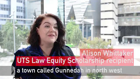 UTS Annual Appeal  Alison Whittaker's story