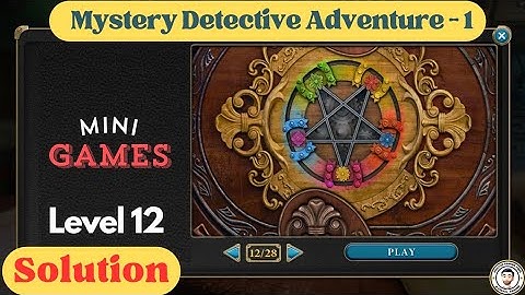 Mystery Detective Adventure Mini Games Puzzle 12