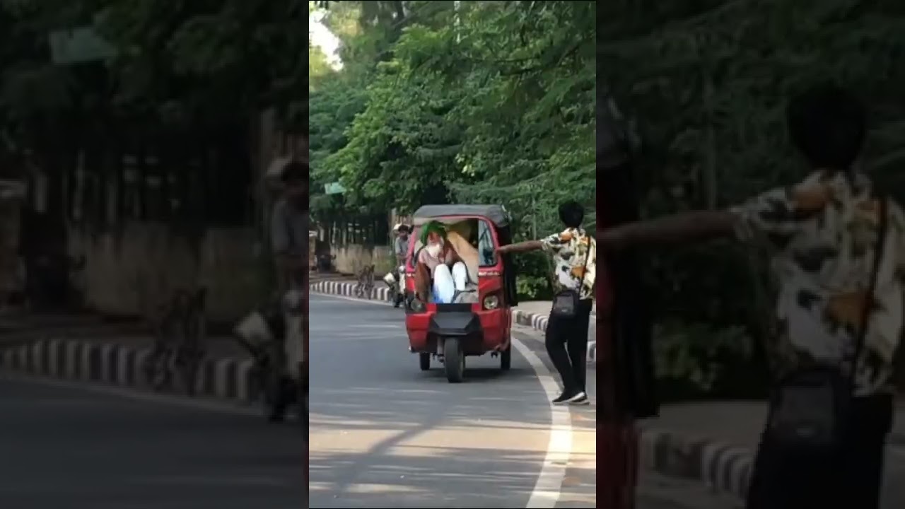 Funny Rickshaw Prank 
