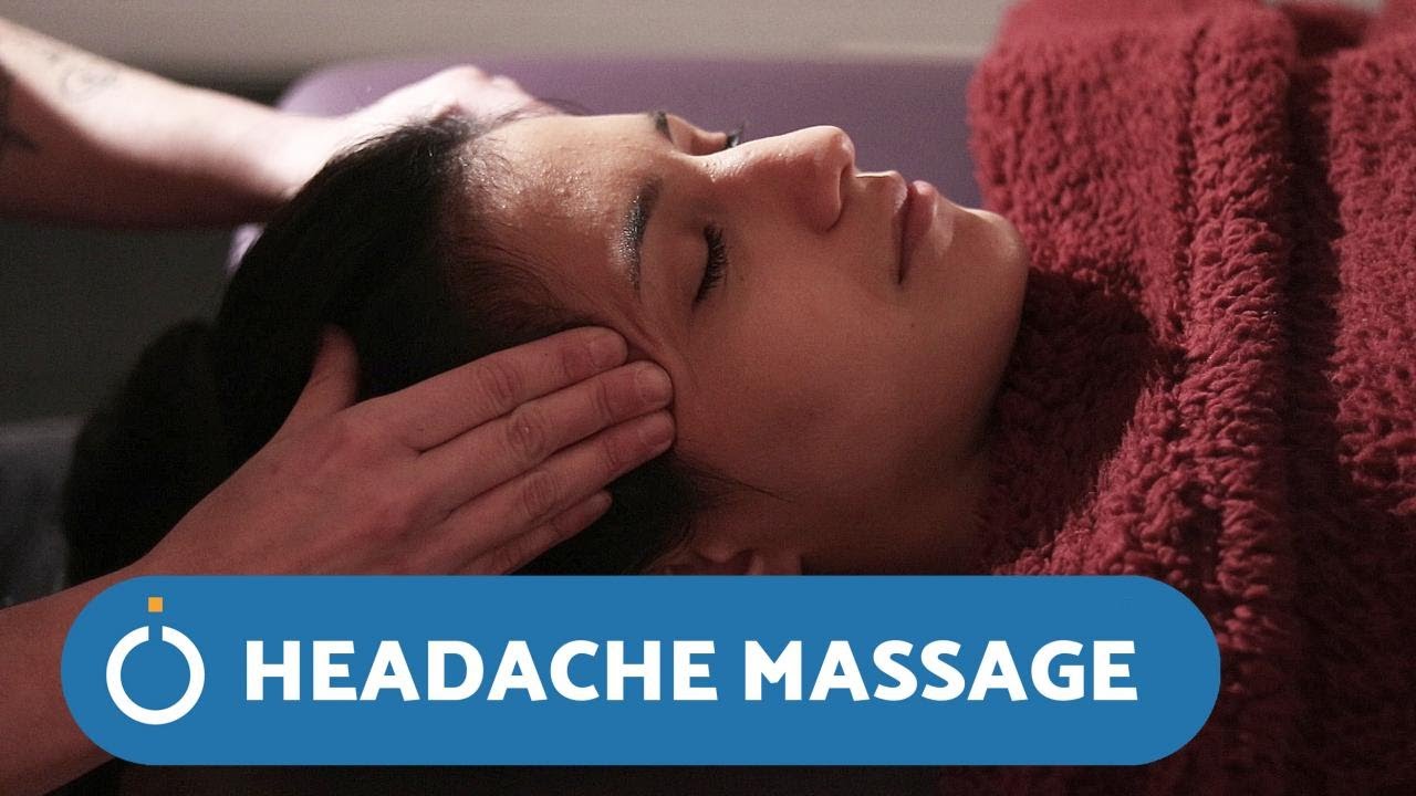 How To RELIEVE A HEADACHE With Massage YouTube How To RELIEVE A HEADACHE With Massage YouTube