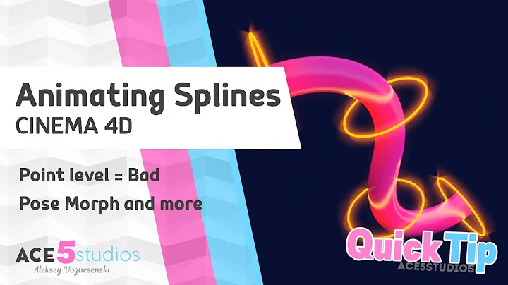 animating splines in cinema 4D | Tutorial Animation Cinema 4D