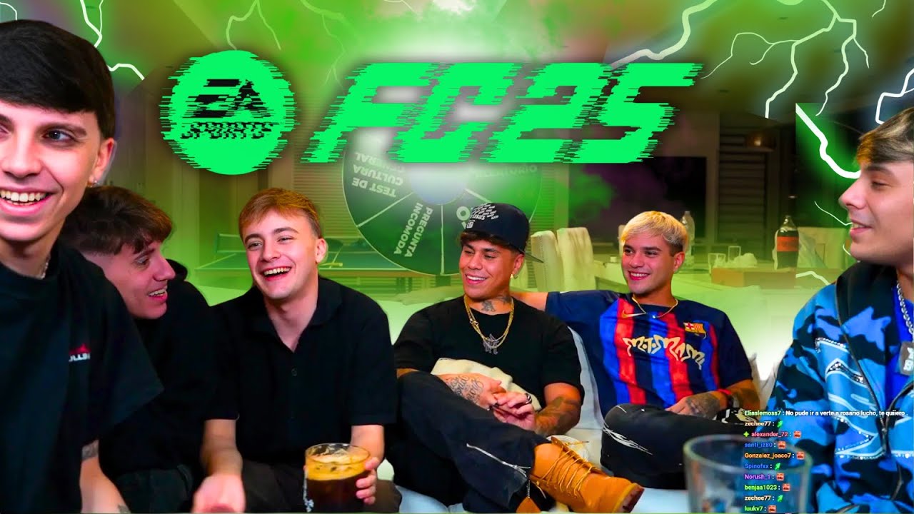 MERNUEL FIFA 25 CON LUCHO SSJ, DANI, LIL TROCCA MOSKI Y BAULETI