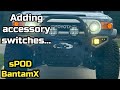 The easiest way to add accessory switches to any truck…