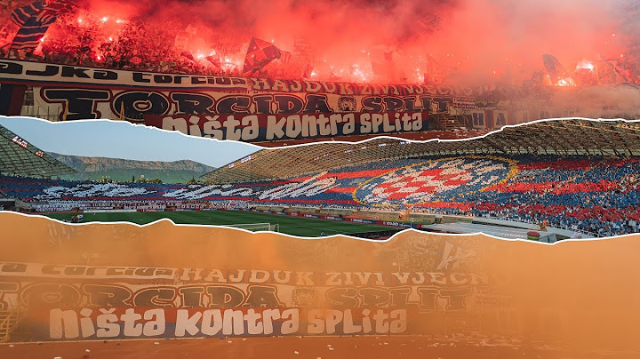 Torcida Split / HNK Hajduk Split - GNK Dinamo Zagreb 1:0 (10. Kolo SS HNL)