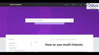 Odus: How It Works (tutorial)