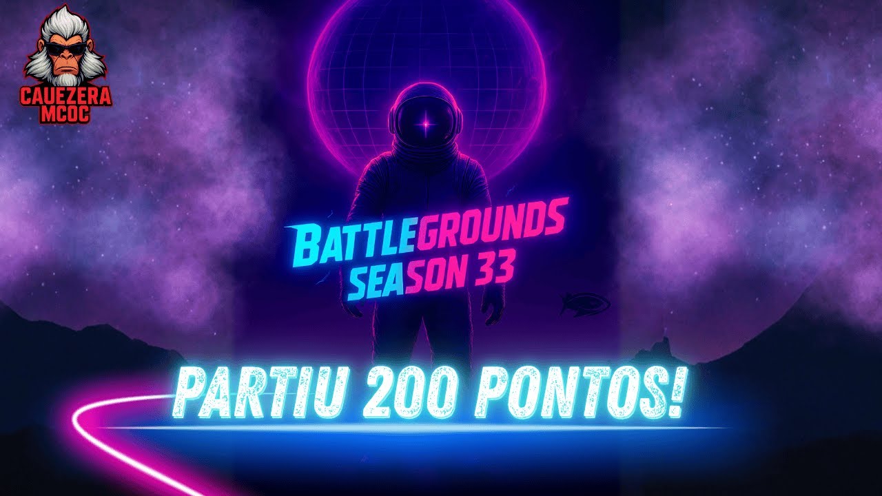 BATTLEGROUNDS! TEMPORADA 33 - NOVO META? É DENTRO! 🤩🤩 | LIVE | Marvel Contest of Champions
