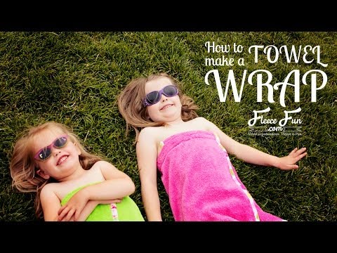 kids towel wrap