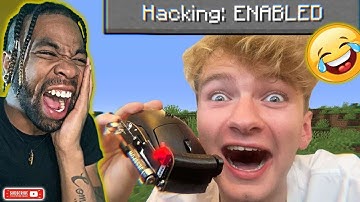 Tommyinnit Built A Hacked Minecraft Mouse... Ft. Tubbo!! FUNNY REACTION