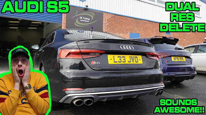 AUDI S5 DUAL RES DELETE *SOUNDS AWESOME*