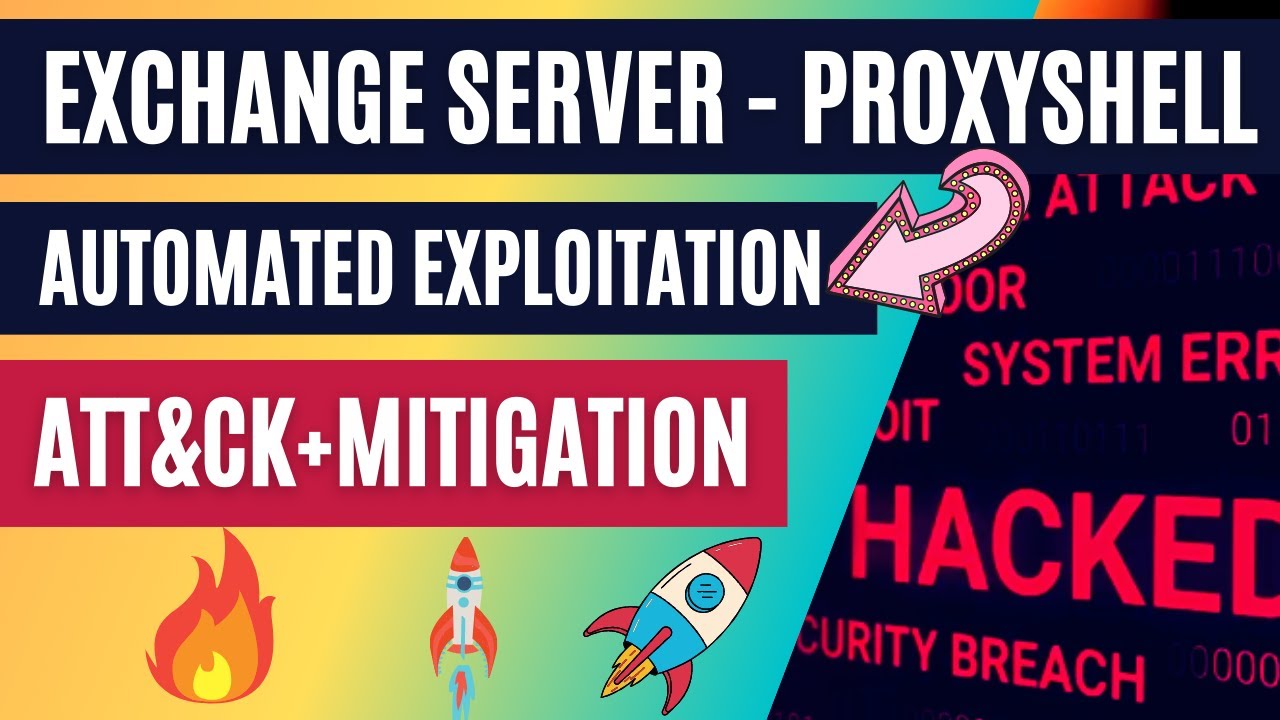 Update Exchange Server Proxyshell | Exploit | CVE-2021-34473 | Nmap | Automated Python Exploit