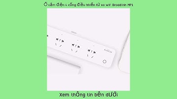 Mua Ổ cắm điện 4 cổng điều khiển từ xa wifi Broadlink MP1