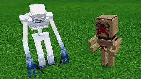 SCP-096-JS Vs. SCP-173-JS in Minecraft PE