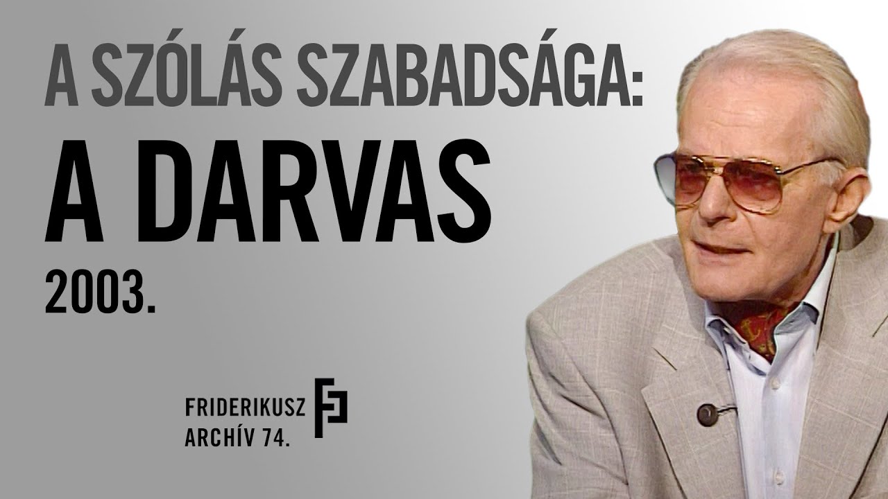 A SZÓLÁS SZABADSÁGA: INTERJÚ SOROS GYÖRGGYEL, 2004. /// Friderikusz Archív 62.