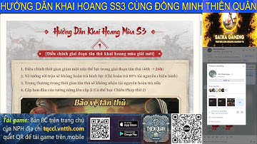 🔴 [Livestream] Hướng dẫn khai khoang SS3 cùng đồng minh Thiên Quân | Tam Quốc Chí - chiến lược