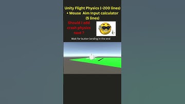 Mouse Aim Flight Physics v2.0 In UNITY, tutorial at 500 LIKES