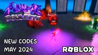 Roblox Anime Roulette New Codes May 2024