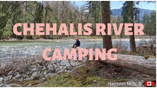 Chehalis River Campground/ Harrison Mills British Columbia, Canada Camping, Nature.