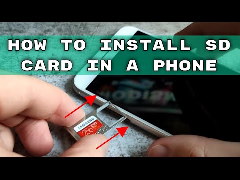 How to insert a micro SD card into a phone hqdefault