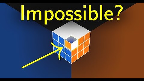 Why You Can’t Solve a Corner Twist on the Rubik’s Cube