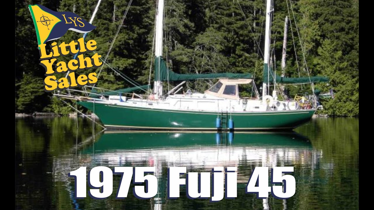 SOLD!!! 1975 Fuji 45 Ketch Sailboat for sale at Little Yacht Sales, Kemah Texas