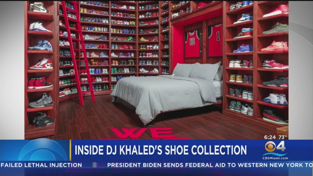 DJ Khaled's Sneaker Closet Can Be Yours for $8 Million