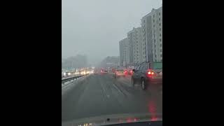 Снег в Алматы - 7.02.2022