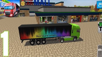Delivery Truck Driver Simulator - Gameplay Walkthrough Part 1 (iOS, Android)