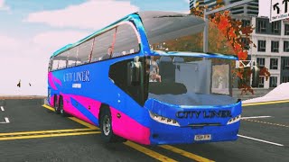 City Bus Simulator real city driving game play video passenger transport service screenshot 2