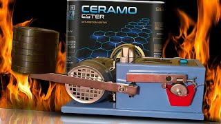 Mannol Ceramo Ester 9829 + Mobil  1 ESP Formula 5W30 Test dodatków do oleju 100°C Piotr Tester