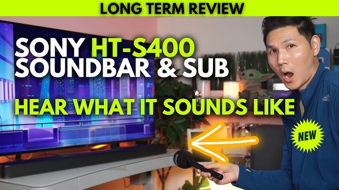 HT-S400 YouTube | 2.1ch - Sony Soundbar