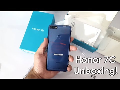 Huawei Honor 7C Unboxing, Setup & First Impressions!