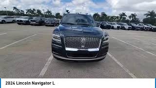 2024 Lincoln Navigator L near me Coconut Creek Margate Pompano Beach Coral Springs FL EL22037 EL220