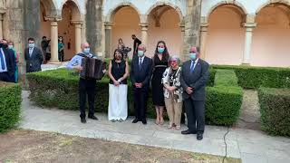 Nelson Conceição na entrega da Chave de Honra da Cidade de Faro ao Presidente da República