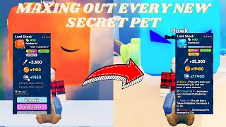 SHOWCASING AND MAXING OUT EVERY *NEW* SECRET PET+*GIVEAWAY*