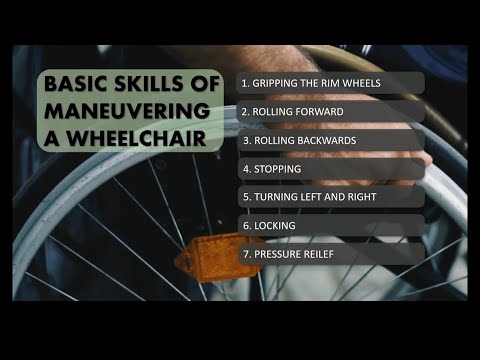 Video: Een handmatige rolstoel gebruiken (met afbeeldingen)