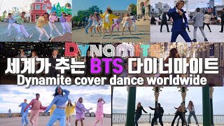 Dynamite cover dance compilation around the world