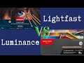 Lightfast by Derwent ~VS~ Luminance by Caran D'ache