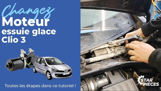 TRINGLERIE MECANISME ESSUIE GLACE AVANT RENAULT CLIO 3 BREAK