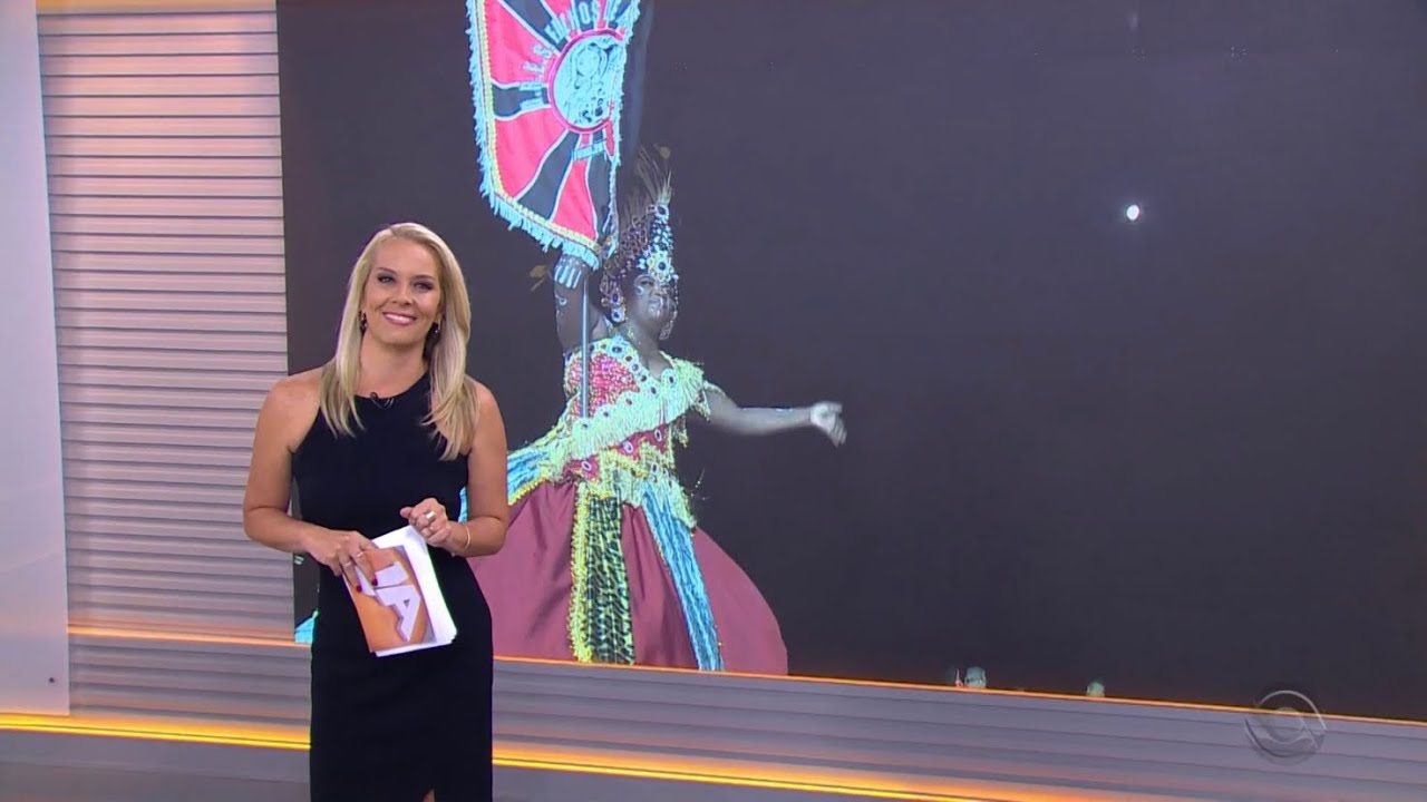 [RBS TV] - Jornal do Almoço: desfiles da 1ª noite do Carnaval de Porto Alegre - 07/03/2020