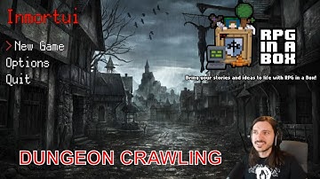 Classic Dungeon Crawl - RPG in a Box!! || Inmortui