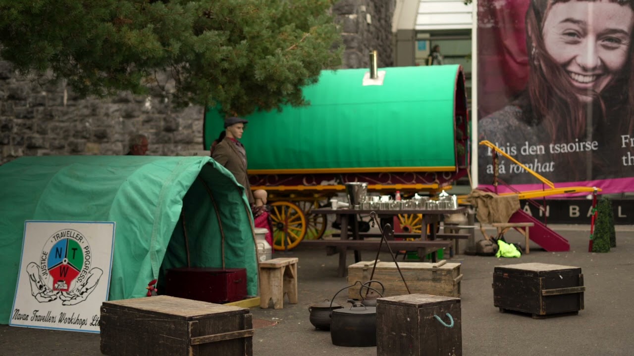 Ronan Kelly's Ireland:   Tom McDonnell, teaching college students about Travellers and tinsmithing