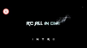 Particles Intro Reveal Kinemaster Tutorial | Text Animation In Kinemaster | #rcallinone