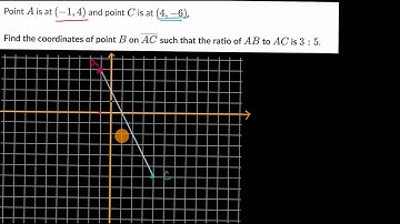 Dividing line segments according to ratio