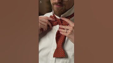 How To Tie a Bow Tie in Under 90 Seconds