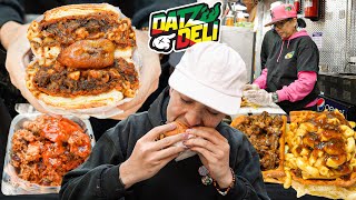 NYC'S FAMOUS CARIBBEAN DELI// OXTAIL MAC PATTY, GOAT CURRY, JERK CHICKEN, DATZ DELI