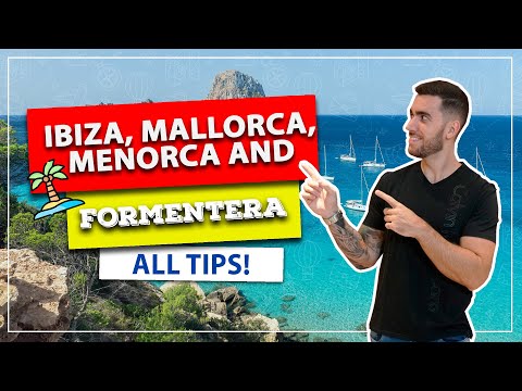 ☑️ Our itinerary through the Balearic Islands in Spain! Ibiza, Majorca, Menorca, and Barcelona!