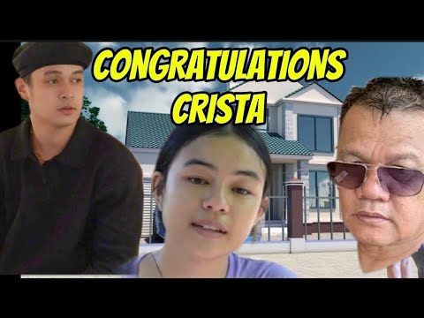 WOW PABAHAY KAY CRISTA SISIMULAN NA RIN #valsantosmatubang #kalingaprab