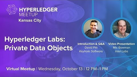 Hyperledger Labs: Private Data Objects (PDO)